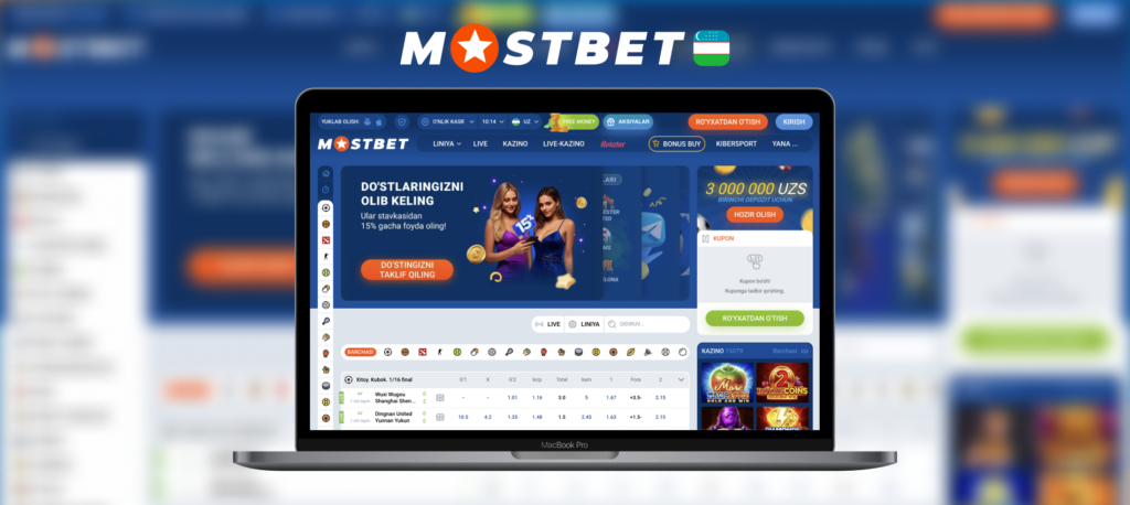 Mostbet Uzbekistan – yuqori koeffitsiyentlar va keng sport turlari tanlovi